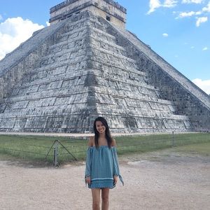 Off the shoulder dress